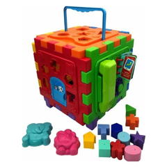 Cubo Grande Didático Divertido Infantil Brinquedo Educativo - comprar online