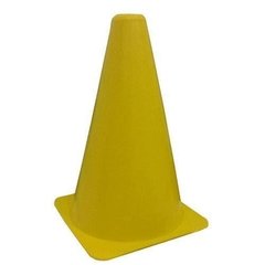 Cone Esportivo Plástico Rígido 23cm kit c/4 Peças - comprar online