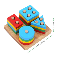 Prancha De Seleção Colorida Montessori Brinquedos - BRINQUEDOS E UTILIDADES 