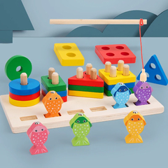 Brinquedos Educativos para Crianças Montessori, Forma, Quebra-cabeças Escolar, - comprar online