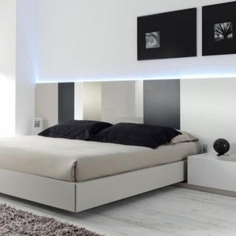 Cama Deco Base + Respaldo + ML Integrado