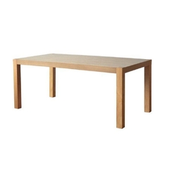Mesa de comedor rectangular realizada en madera 41 - comprar online