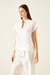 Blusa Bel Linho Branco - comprar online