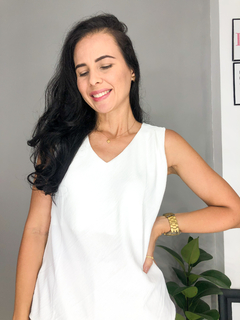 Blusa ombro pinçado Ana Paula - Meu Closet