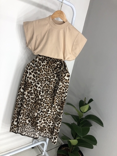 Saia envelope Julia Animal print