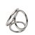 Anillo Triple Cock Ring De Metal - Cintabu