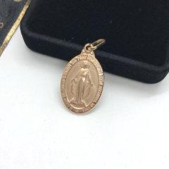Pingente Medalha de Nossa Senhora das Graças em Ouro 18kl/750 na internet