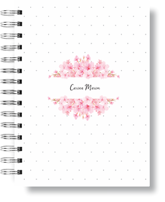 Caderno Floral