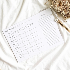 Planner de Mesa - Week Planner