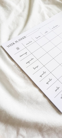 Planner de Mesa - Week Planner - comprar online