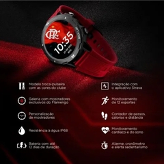 Smartwatch Technos Connect Sports Flamengo - Zanella Joias