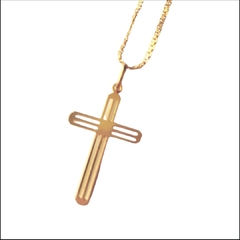 Pingente Ouro 18k Crucifixo