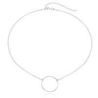 Gargantilha Chocker Circulo Fio