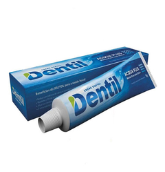 Creme Dental Dentil Nature Acqua Plus Menta com Xilitol SEM FLÚOR 90g