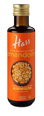 Óleo de Amendoim - Extra Virgem - 250ml