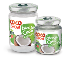 Óleo de Coco EXTRA VIRGEM - COCOSHOW 200ml e 500ml - COPRA