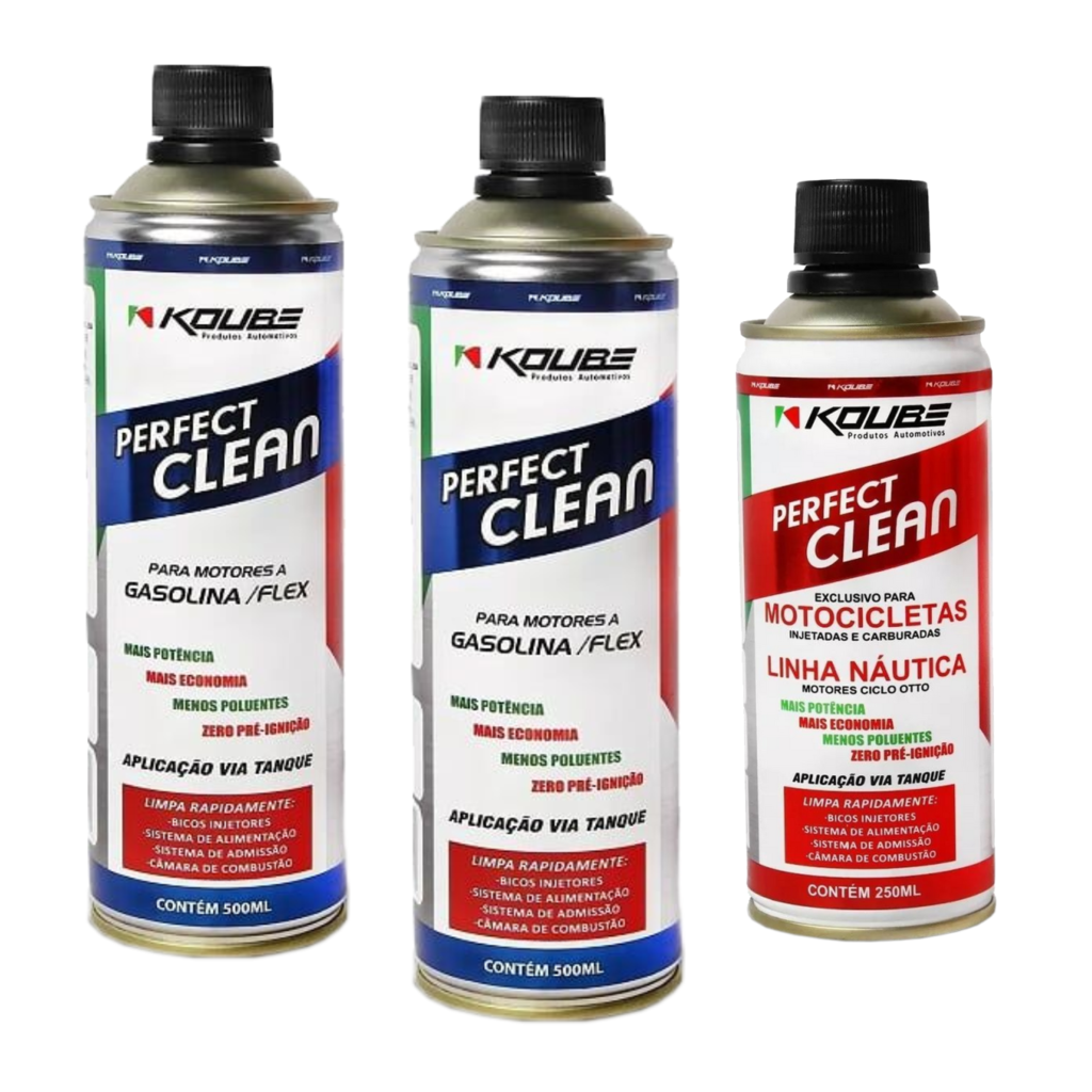 PERFECT CLEAN VIA TANQUE PARA MOTOS E LINHA NÁUTICA 250ML KOUBE