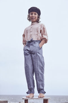 PANTALÓN GAUCHO KIDS - Azul acero