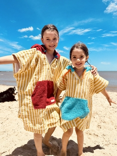 PONCHO ROCHA KIDS - toalla turquesa - tienda online