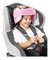 Suporte Cabeça Proteção Infantil Soneca Carro - Kababy Rosa