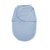 Saco De Dormir Coberta Bebe Azul Soft Com Ajuste Buba - comprar online