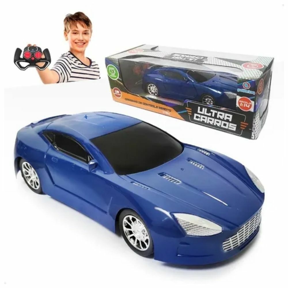 Carrinho Controle Remoto Ultra Carros 1:24 06 Comandos - Loja Zuza