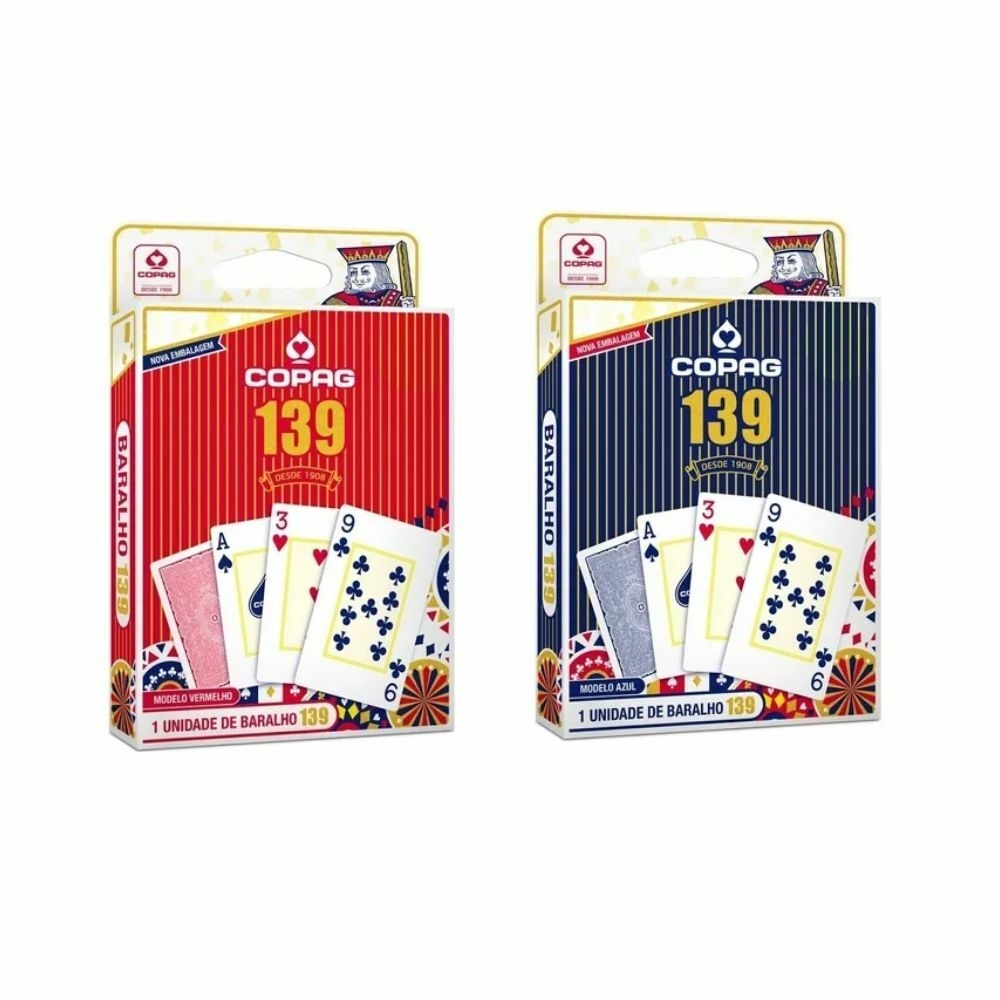 Baralho De Poker Texas Hold'em Azul Cartas Copag Jogo Poker - Baralho Copag  - #