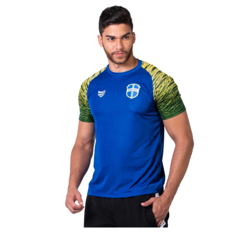 Camisa Brasil Super Bolla Trivela Amarela