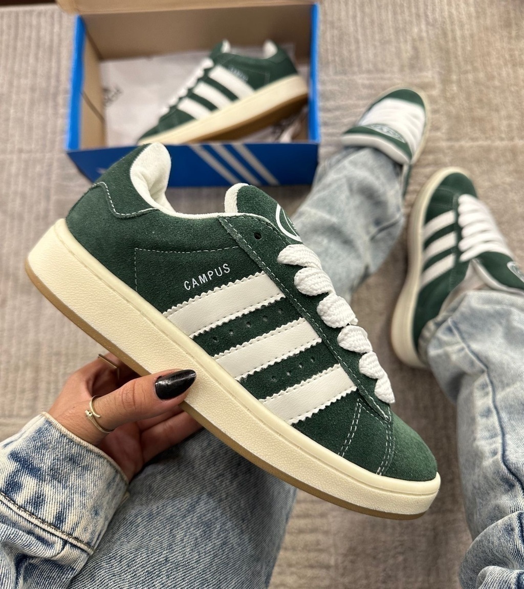 Campus adidas verde best sale