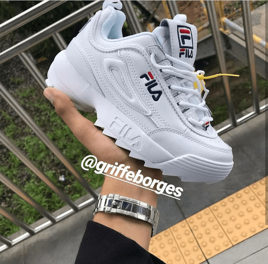 Fila disruptor 2 Branco Comprar em Griffeborges