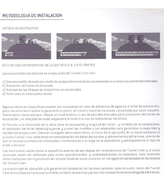 Imagen de Tunnel Liner Staco Chapa Galvanizada Carreteras Ferrocarril (a cotizar s/planos)