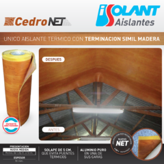 CedroNET Aislante ISOLANT imitacion cedro / simil madera en internet