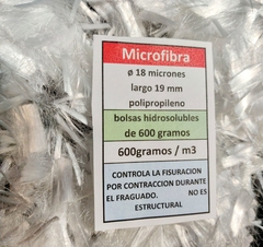 MICROFIBRA DE POLIPROPILENO PARA HORMIGON