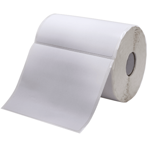 Rolo de Etiquetas 100mm x 80mm, Papel Couchê, 1 Coluna, 500 etiquetas - comprar online