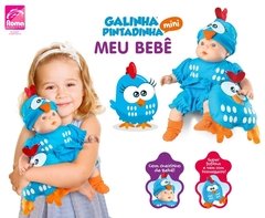 Boneca Galinha Pintadinha Mini Baby - Produtos Nota 10 | Alô Passa Quatro | Loja de brinquedos online