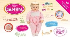 Boneca Interative Baby Genial - Mais de 2.000 palavras - Roma Brinquedos - Produtos Nota 10 | Alô Passa Quatro | Loja de brinquedos online