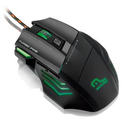 Kit Gamer Warrior Mouse LED + Mousepad Control - MO207