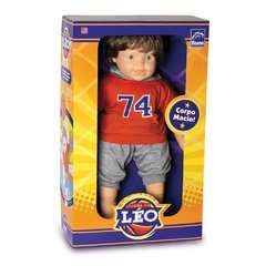 Boneco Menino Turma do Léo 65 cm 5031 - Roma Brinquedos na internet