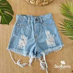 Short Denim azúl