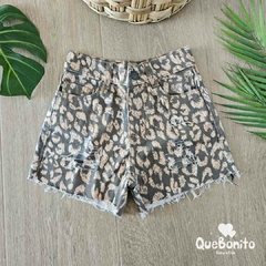 Short Denim "Print"