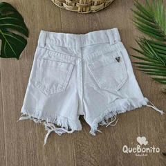 Short Denim Blanco - comprar online