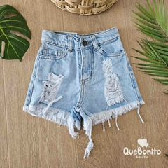 Short Denim celeste