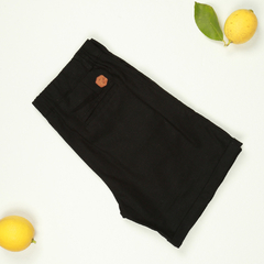 Bermuda "Linen" Negro - comprar online