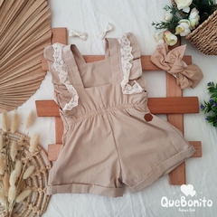 Enterito "Mia" Beige - comprar online