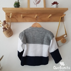 Sweater "Cometa" Gris - comprar online