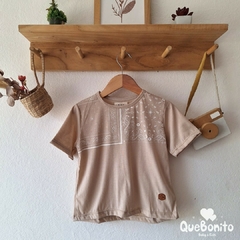 Remera "Bulgara" Beige