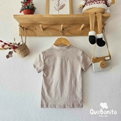 Remera "Melchor" Beige - comprar online