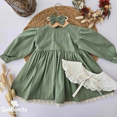 Vestido "Greta" Verde - comprar online
