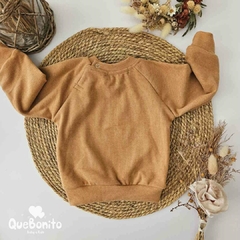 Buzo "Luna" Dulce de leche - comprar online