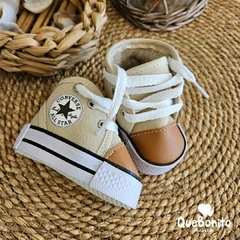 Zapatillas mini Converse Corderito "Beige"